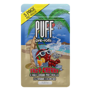 PUFF - PUFF | TROP CHERRY - 5PK | PREROLL | 2.5G