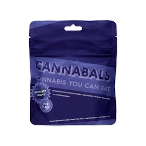 Cannabals - CANNABALS - Sleep - Blueberry Dreams- 100mg - Edible