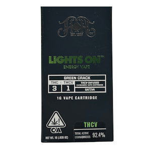 HEAVY HITTERS - Heavy Hitters - Green Crack THCV - Vape Cart - 1.0g