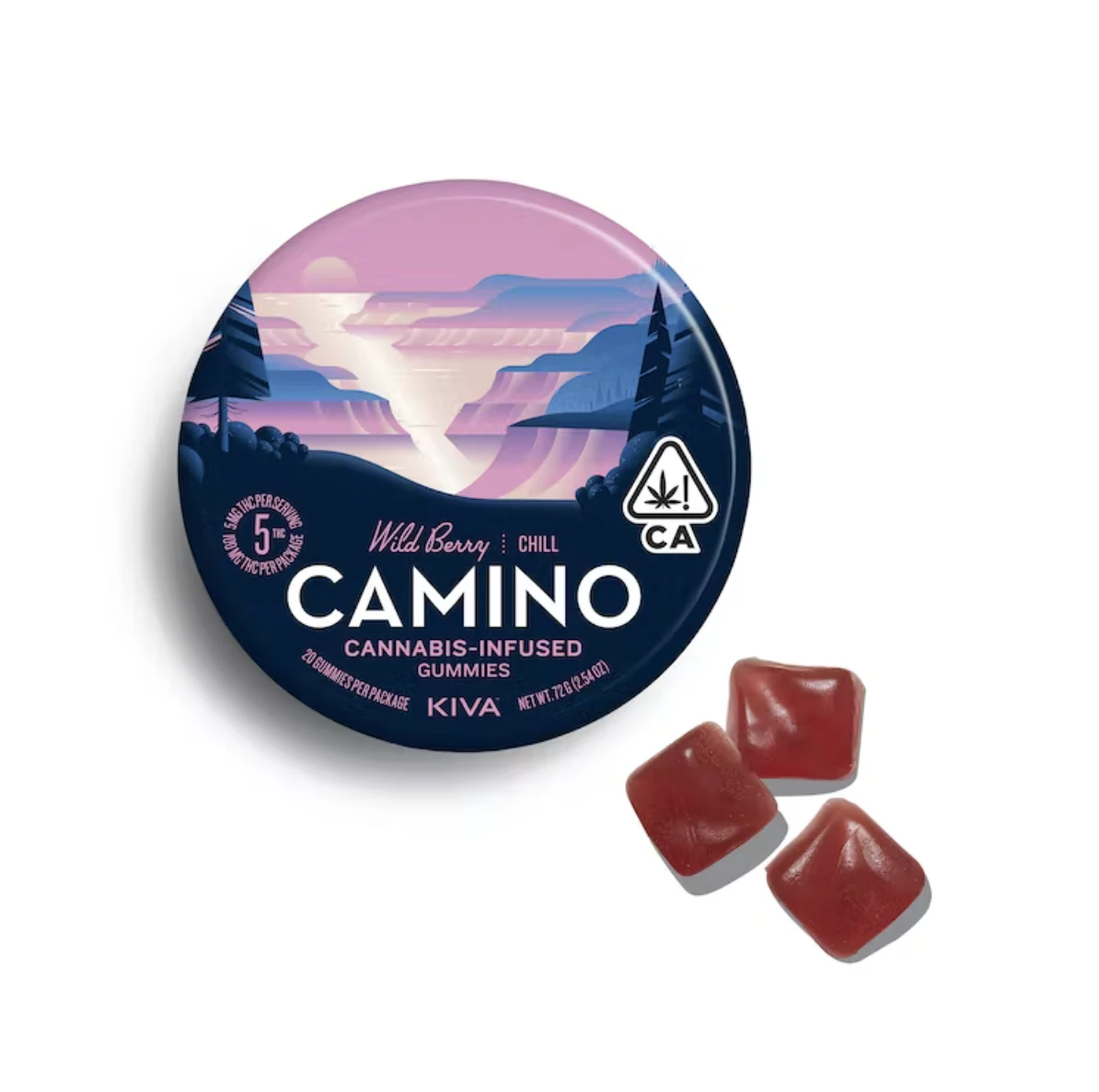 Camino - Wild Berry | 100mg Gummies | Camino Main Image