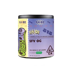 Greenline - [Greenline] Flower - 7g - SFV OG (I)