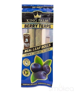 MJ Packaging - King Palm Mini 2pk 1g Cones Berry $4