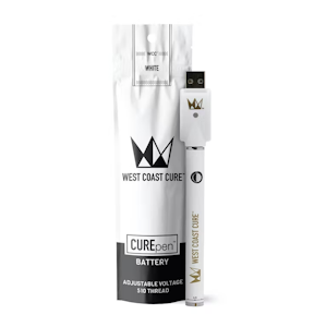 WEST COAST CURE - West Coast Cure - 510 Cartridge Battery - White Battery