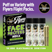 Claybourne Flyers 3g Face Melters Pack $40