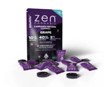 Zen NiteNite Gummies Grape (THC/CBD/Phytomelatonin) 100mg/400mg/50mg