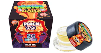 Loud + Clear - Peach Pie 2g Live Resin Flavor Dab - 2g
