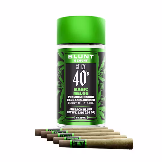 Stiiizy Magic Melon 40's Mini Blunt 5-Pack 2.5g