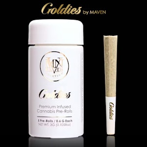 Maven genetics - Maven Genetics Blueberry ZKZ goldies infused 3 g prerolls