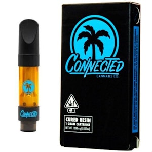 CONNECTED - ELECTRIC BLUE CURED RESIN CARTRIDGE - 1G