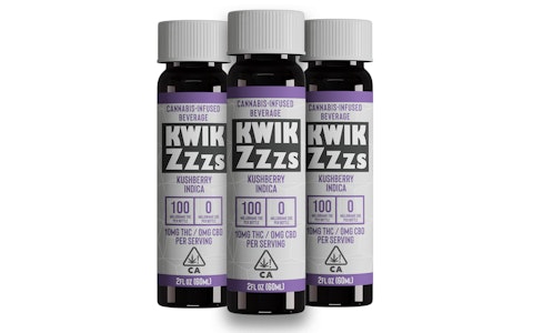Kwik - Kwik | Kushberry | Zzz Indica Shot | 100mg