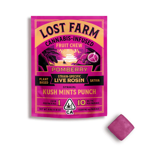 KIVA - Lost Farm Pomberry Kush Mints Punch Chew Main Image