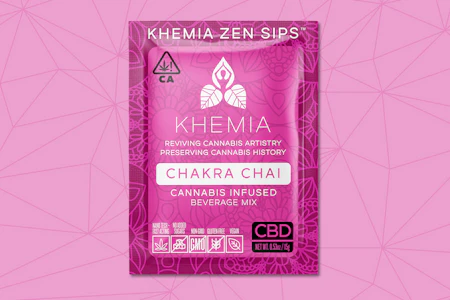 KHEMIA - Chakra Chai - Beverage Mix - 9:1CBD:THC (Single) - KHEMIA 