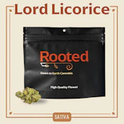 Rooted | 1oz Flower | Lord Licorice | 28g