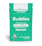 Buddies - 25mg 4pk Hybrid - Liquid Live Resin Gel Caps 