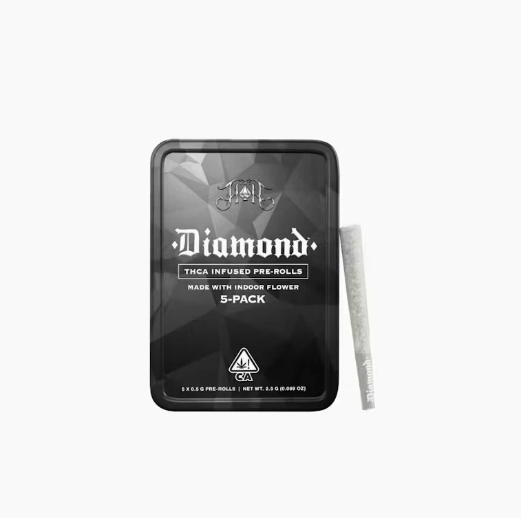 Heavy Hitters - Heavy Hitters - 5pk Diamond Pre Rolls - Blue Sherbert Main Image