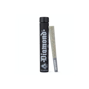 HEAVY HITTERS - Raspberry Cough | Diamond Infused 1g Pre roll | Heavy Hitters