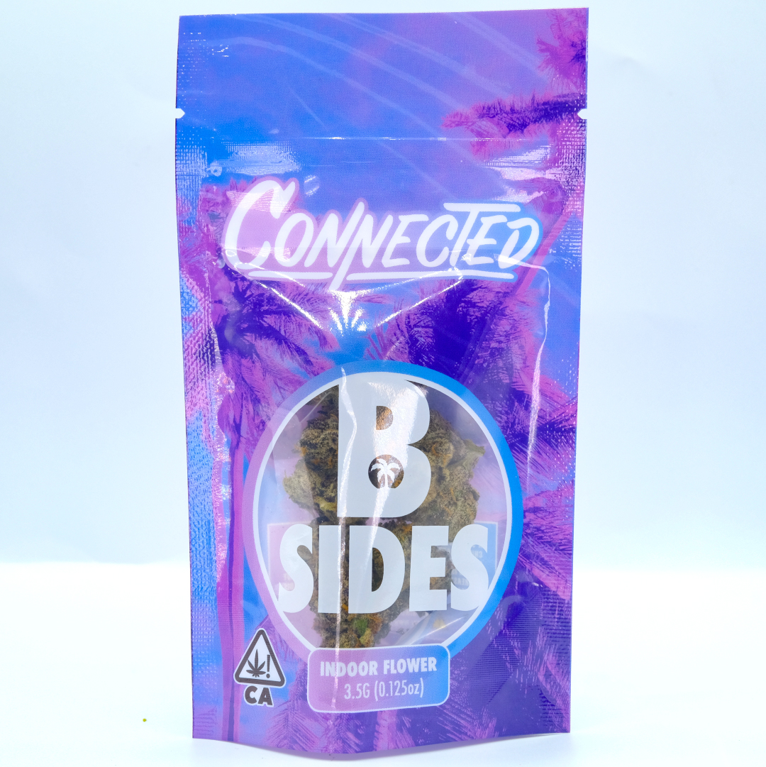 B Sides True OG 3.5g Bag Connected Premium Cannabis