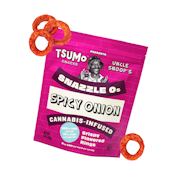 Tsumo Snacks - Spicy Onion Rings Infused Chips (100mg)