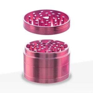 Biohazard - BIO | 4PC Aluminum Pink - Hemp Grinder