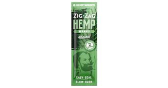 Zig Zag - Natural Hemp Wraps - 2ct