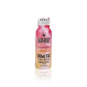 HABIT - HABIT - Tincture - Strawberry Lemonade - Live Resin - 2oz - 100MG