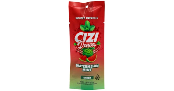 CIZI - CIZI - Watermelon Mint Deuces Infused Pre-Rolls - 2ct