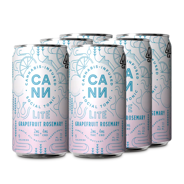 Cann - CANN 8oz Grapefruit Rosemary 6PK Main Image