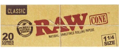 Raw - RAW Classic 1 1/4" Cones 20pk PD #49639 Main Image