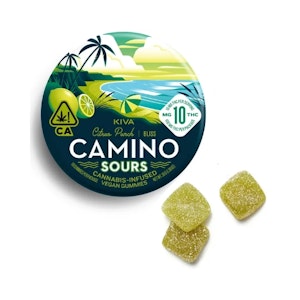 KIVA - Citrus Punch (Bliss) (H) | Camino Sours Gummies 100mg | Camino