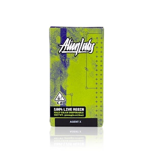 ALIEN LABS - ALIEN LABS - Disposable - Agent X - .5G
