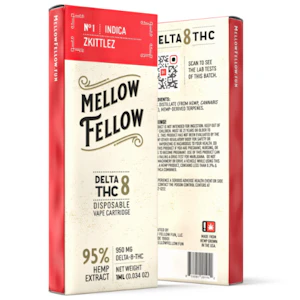 Mellow Fellow - MellowFellow | Zkittlez 2g D8 Dispo | Vape Pen
