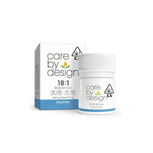 CARE BY DESIGN - 18:1 FULL SPECTRUM SOFT GELS (30) - CARE BY DESIGN