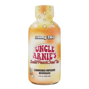 UNCLE ARNIE'S - [UNCLE ARNIE'S] Beverage - 100mg - Sweet Peach Iced Tea (H)