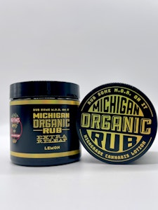 Michigan Organic Rub - Extra Releaf - Lemon - 750mg THC - 3oz