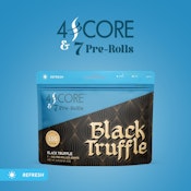 4SCORE - Black Truffle (S Hybrid) 7 Pack Prerolls - 3.5g