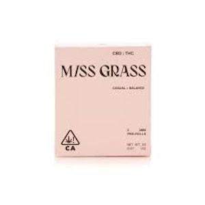 5pk - Half Times - 2g (CBD) - Miss Grass