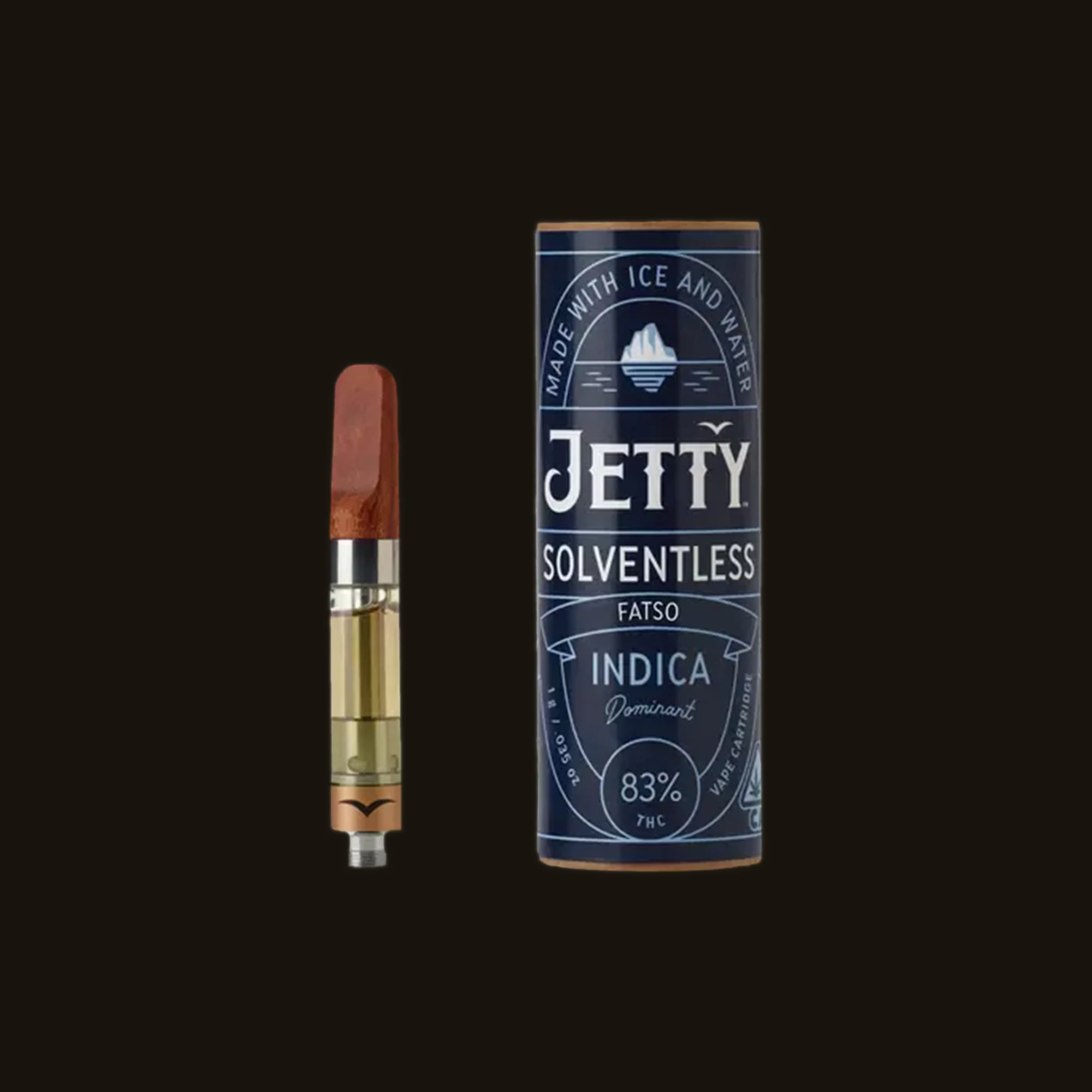 Jetty - Jetty Fatso Solventless Vape Cartridge 1g Main Image