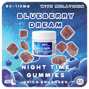 High Flavor | Blueberry Dream Full Spectrum With Melatoni (I) Chews 20pk 100mg