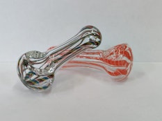 2.5" Color Frit Hand Pipe - LA King