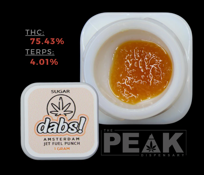 Amsterdam Extracts - AMSTERDAM EXTRACTS | 1G JET FUEL PUNCH SUGAR Main Image