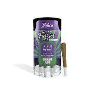 FUZZIES - Fuzzies Delights Grape Ape Infused 5-Pack Pre-Roll 2.5g