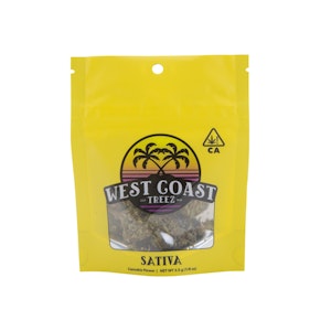 WEST COAST TREES - Lemon Haze (S) | 3.5g Sungrown Smalls Flower | West Coast Treez