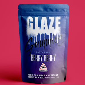GLAZE - Glaze | Berry Berry | Gummy | 100mg [10pc]