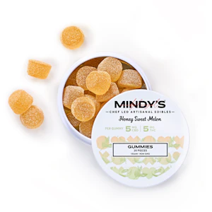MINDY'S - Mindy's | Gummies (20ct) | Honey Sweet Melon 1:1 THC:CBD | 100mg