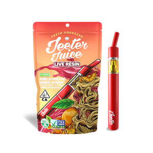 JEETER - Jeeter - Vanilla Frosting Orange Apricot Live Resin Disposable .5g