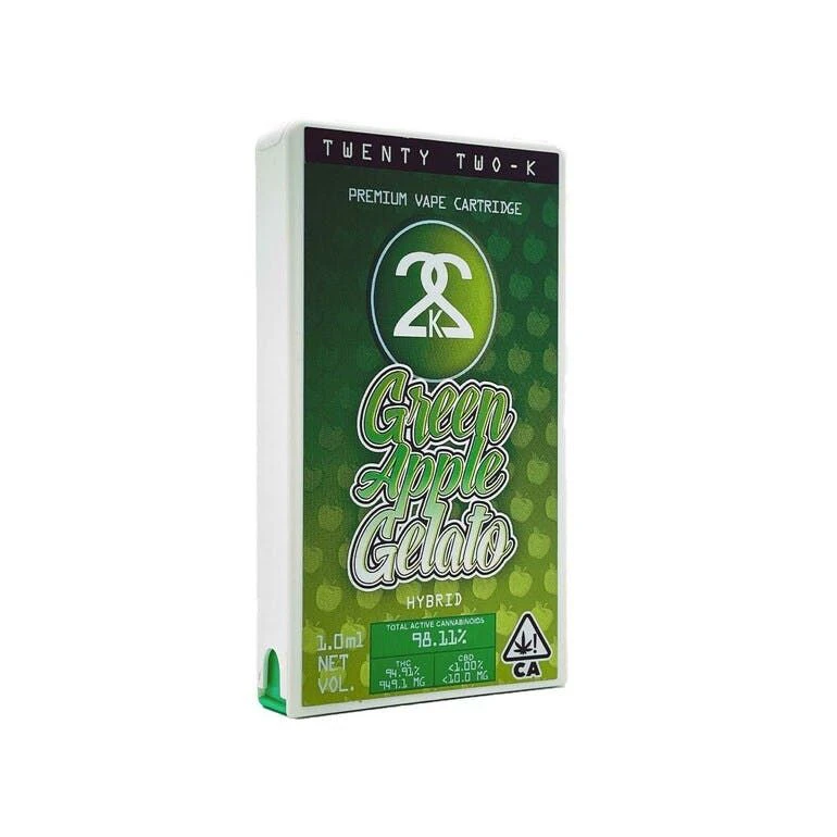 22k - 22K - 1g Cart - Green Apple Gelato Main Image