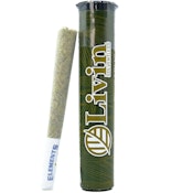 Dreamy Garlic 1g Bubble Hash Infused Pre-Roll - Livin Solventless