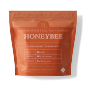 HONEYBEE GUMDROP - BLOOD ORANGE STRAWBERRY 100MG
