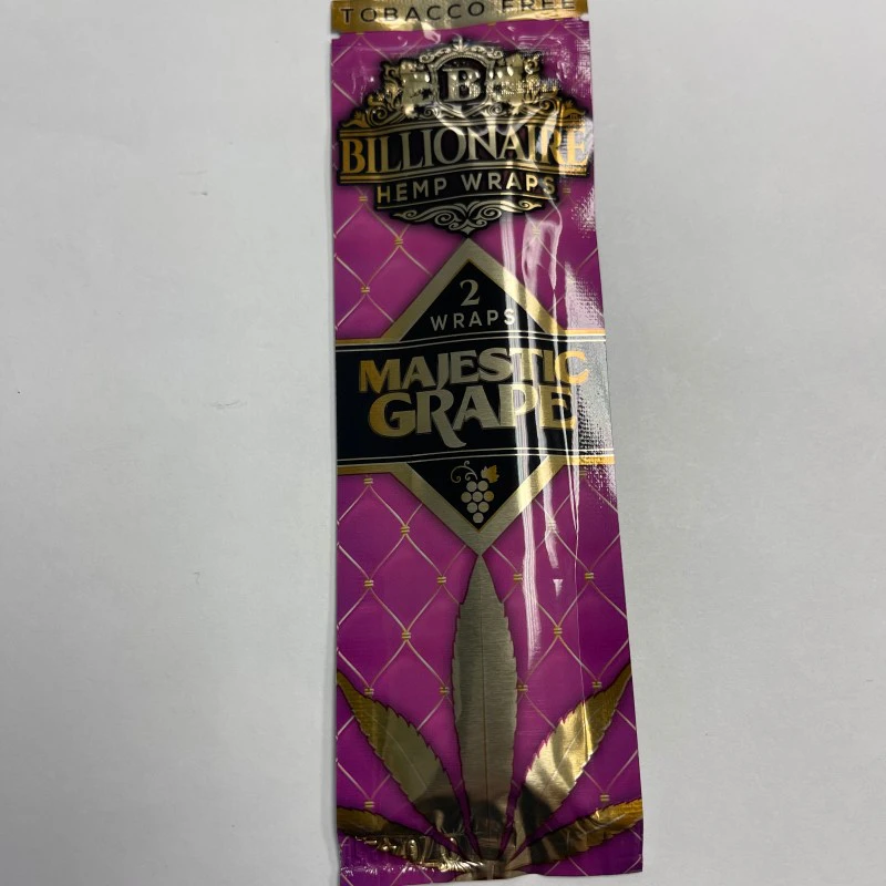Billionaire - Majestic Grape Hemp Wraps (2pk) Main Image