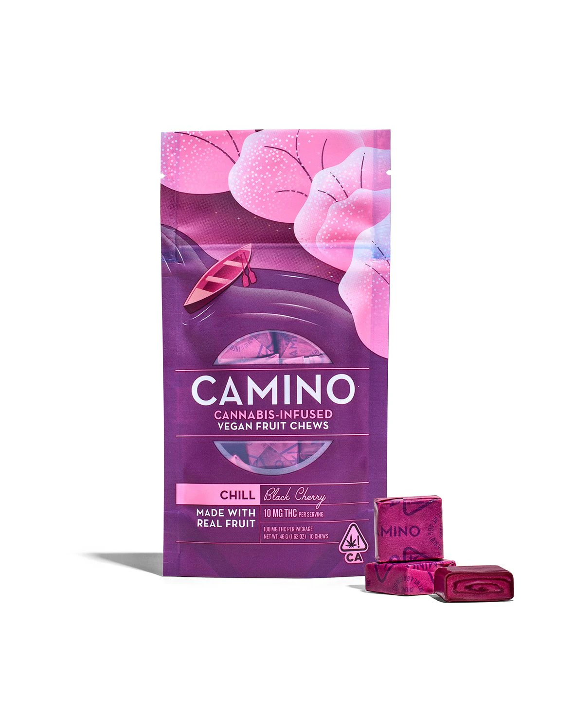 Camino - Camino - Black Cherry - 100mg Chews Main Image